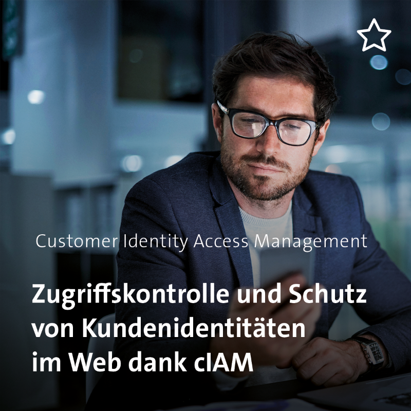 Swisscom_B2B's tweet photo. Kundendaten sind wertvoll – solange sie sicher aufbewahrt werden. 🔐 
Mit Customer Identity Access Management (#cIAM) unterstützen wir Sie 24/7 bei der Verwaltung von Kundenidentitäten und der Zugriffskontrolle auf digitale Dienste wie Webanwendungen und API. #cybersecurity