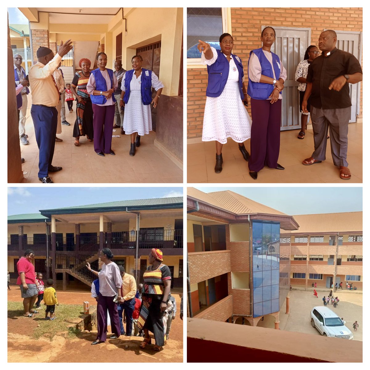 PNUDCameroun's tweet image. .@DeAissata &amp;amp; team visited key #PPRD activities across #Bamenda and discussed stakeholders continued engagement towards boosting recovery efforts.

They visited the St. Joseph Primary School Big Mankon and CBC Primary School Nkwen, reconstructed by the #PPRD.