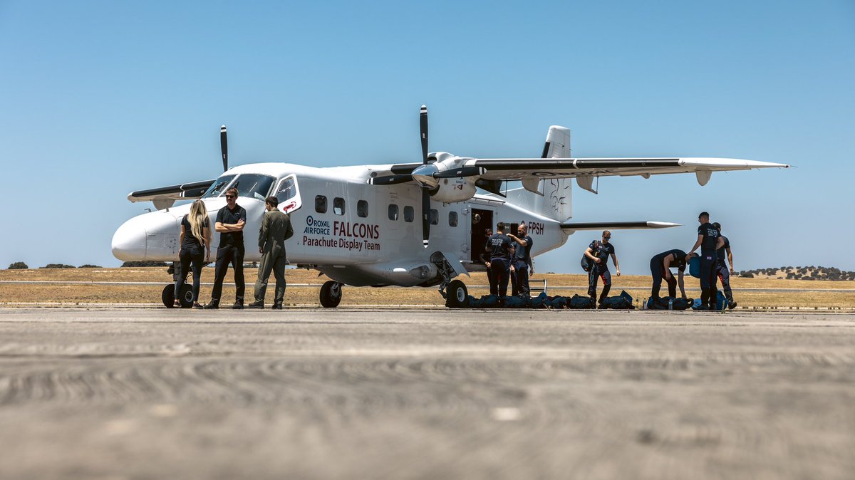 RAF Falcons tweet media