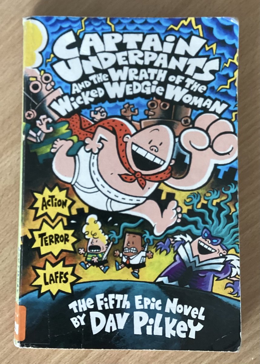 sbps_deer's tweet photo. Our #sbpsReader of the Week! This book was chosen because it is funny and has lots of jokes 😀 https://t.co/DiW8hzqO4e