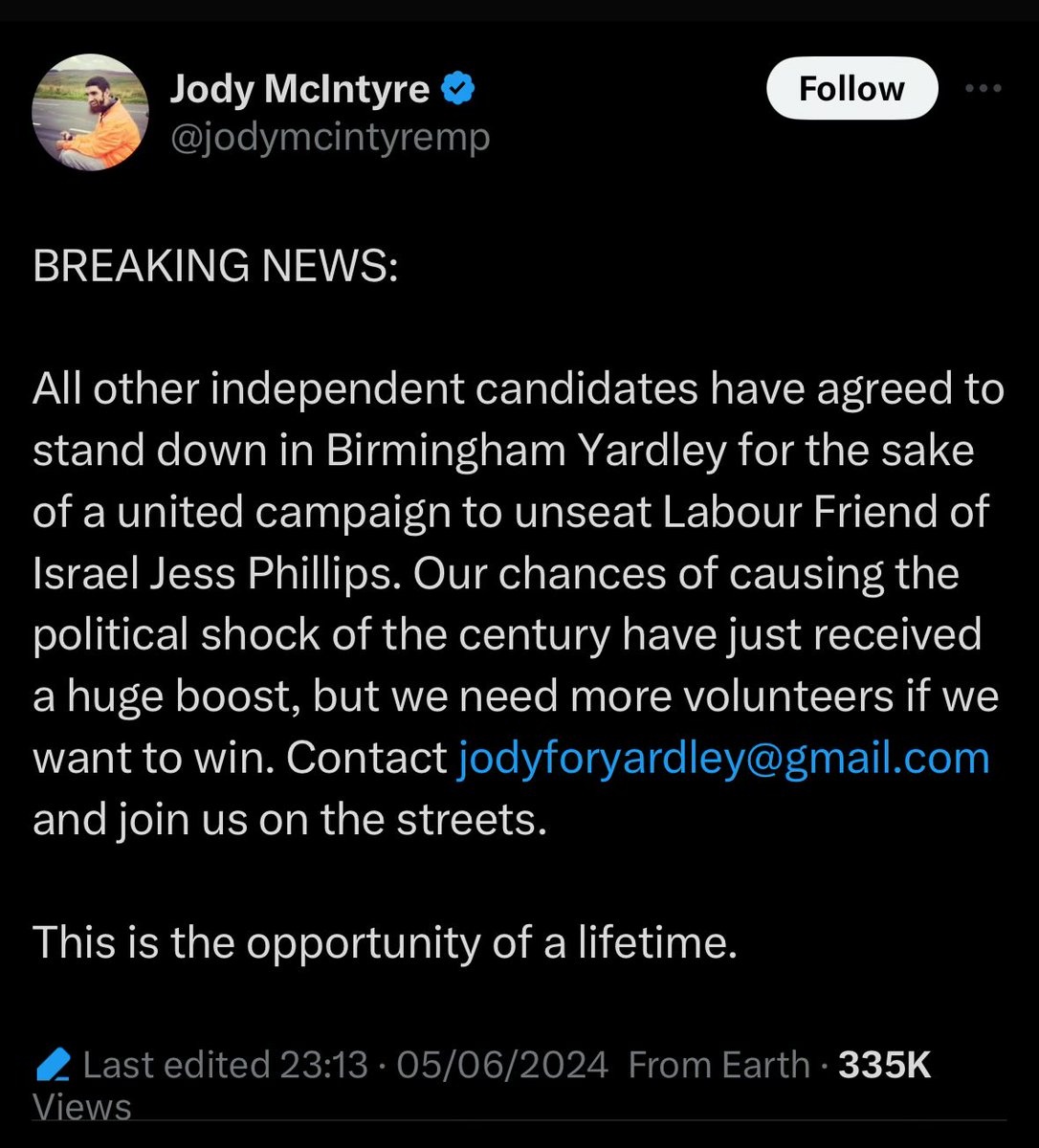 This level of sectarianism is concerning and unBritish.

However, I have no sympathy for Jess Phillips. She has continuously attempted to appease these people and about to find out that no amount of appeasement is ever enough.
