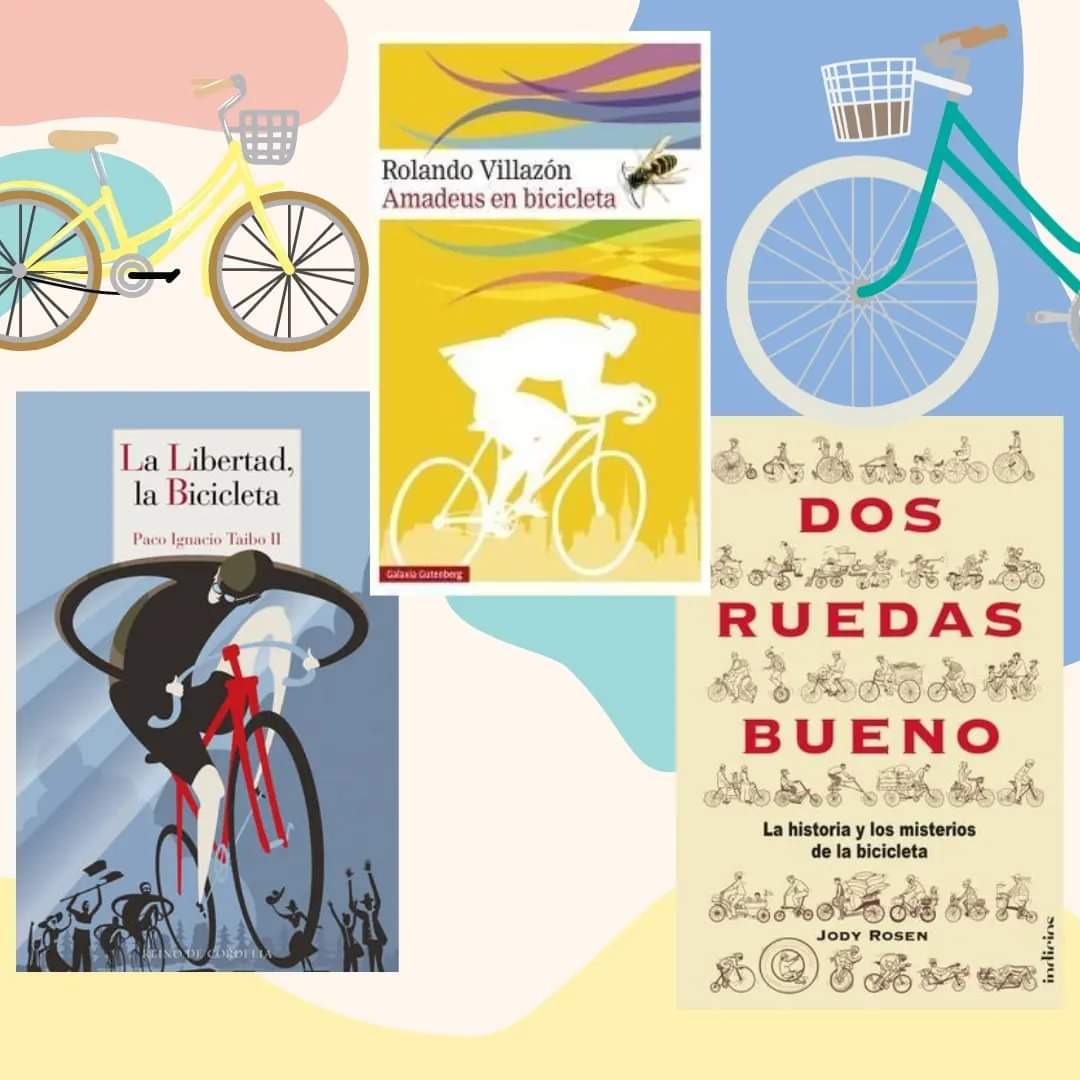 Algunos de los libreros de Luces son muy aficionados a la bicicleta y como no, a los libros donde éstas son las protagonistas. 

¡Vamos con este carrusel de recomendaciones que nos ha salido rodado 😜!

2/2

#LibreriaLuces #Malaga #Books #Libros #Bicicletas #LibrosRecomendados