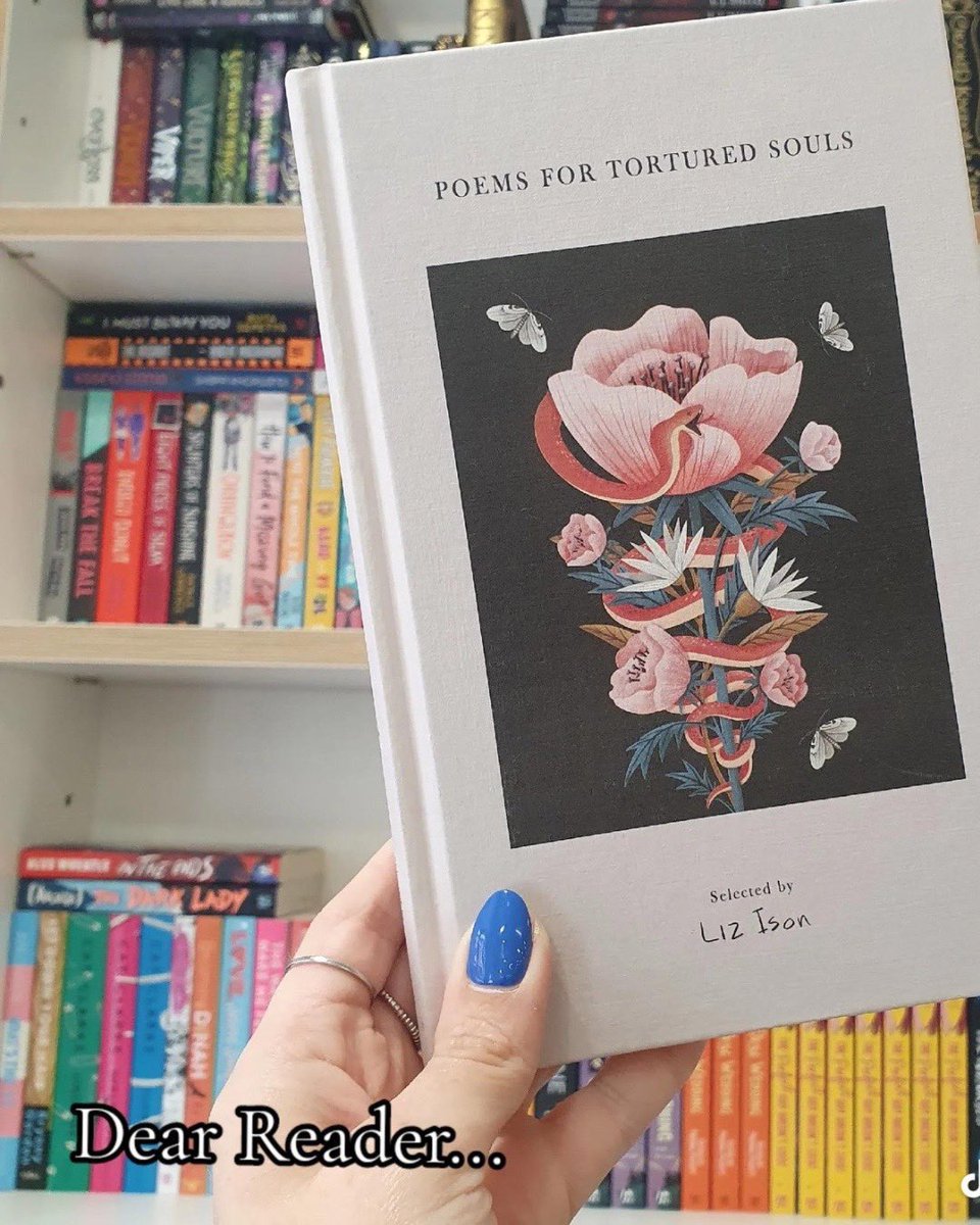 LizIthird's tweet photo. Published today! A poetry anthology inspired by the lyrics of Taylor Swift and showcasing many of the poets and writers featured in her songs 🤍. 
 @hachettechildrens @teambkmrk 
#TTPD #PoemsforTorturedSouls https://t.co/ztRjfb3Zh2