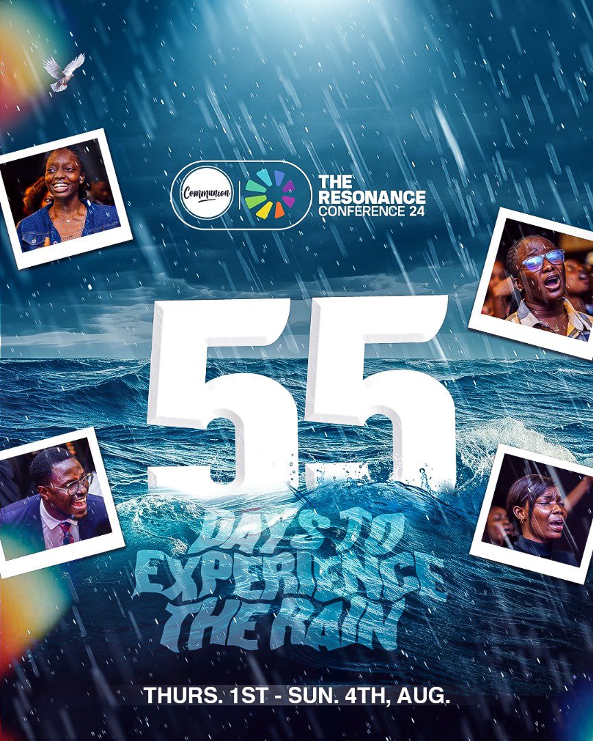 communionglobal's tweet image. Be ready to be soaked as we experience THE RAIN in 55 Days

#resonance #trc24