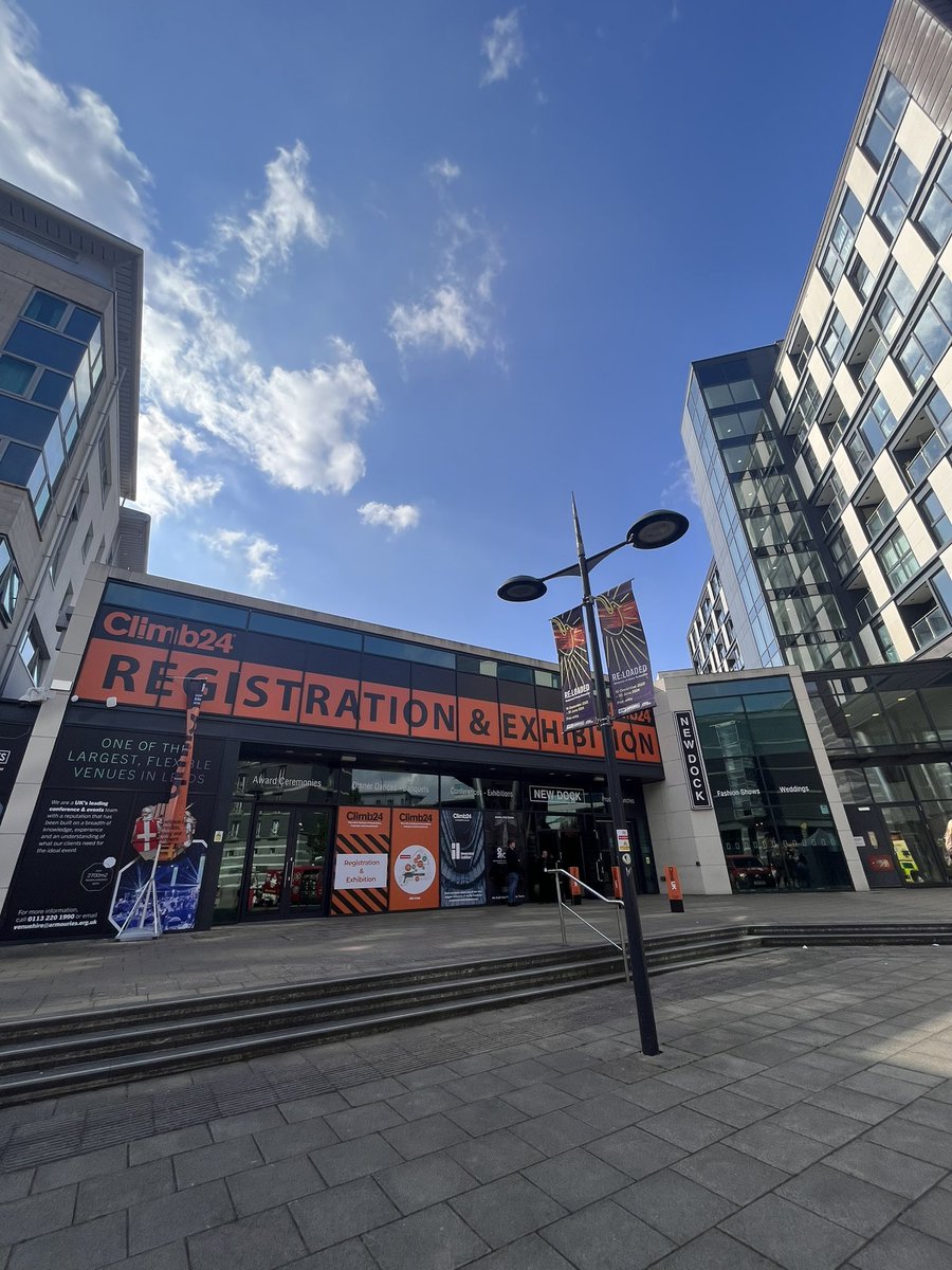 LDIleeds's tweet photo. Good Morning Leeds ☀️ @BGSixth are so excited to be inspired by #climb24 and #business and #innovation https://t.co/UV7oxBPyI7
