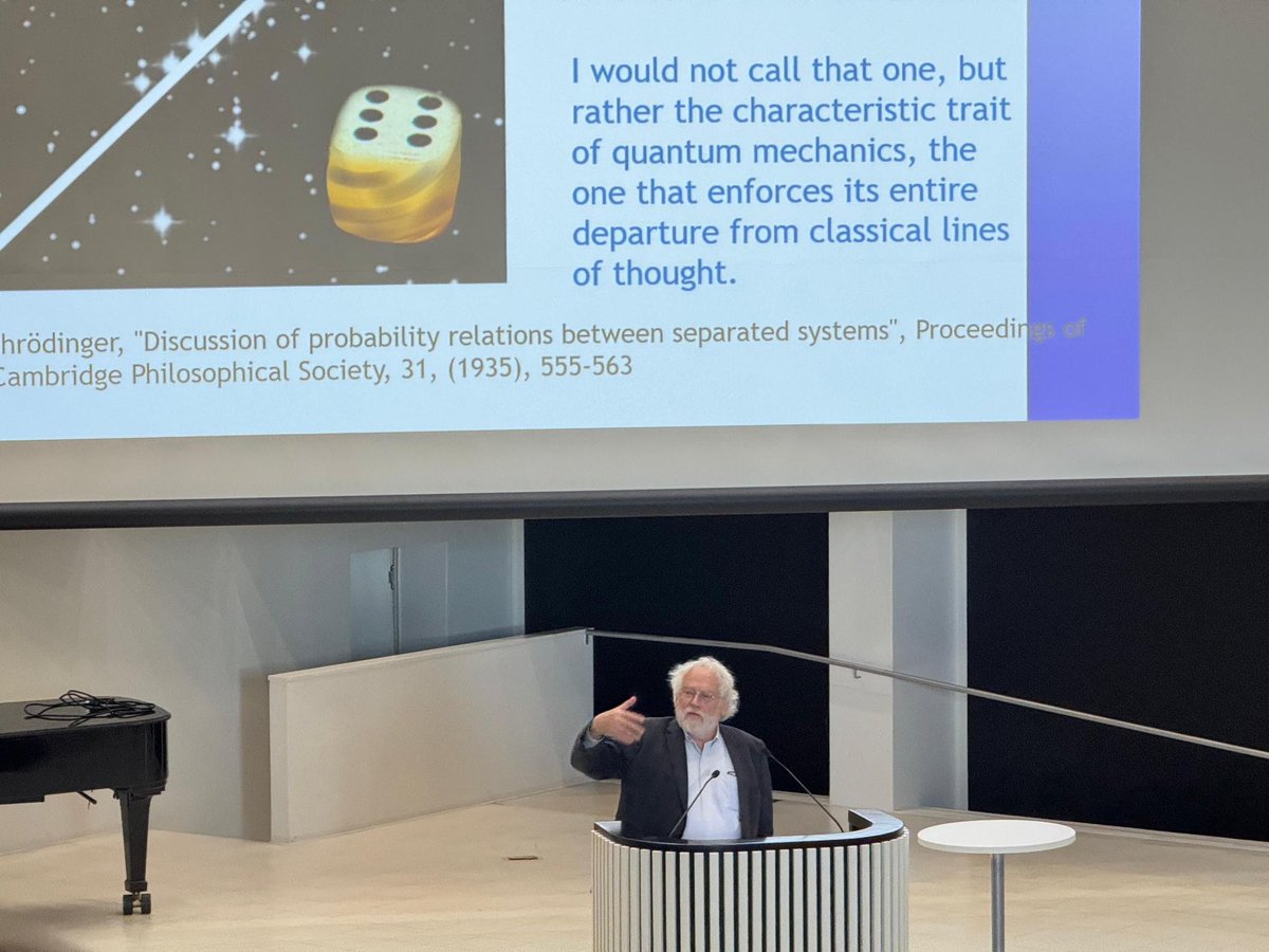 ModakNiladri's tweet photo. It was a matter of extreme honour (pleasure, nervousness, amaze, … ) to meet with 2022 Physics Nobel Laureate Prof. Anton Zeilinger on 4th June when he visited our group, EQO TUni. 
Thanks to @EqoTuni @flagshipprein . 🙂 https://t.co/UsF0VmMEPJ