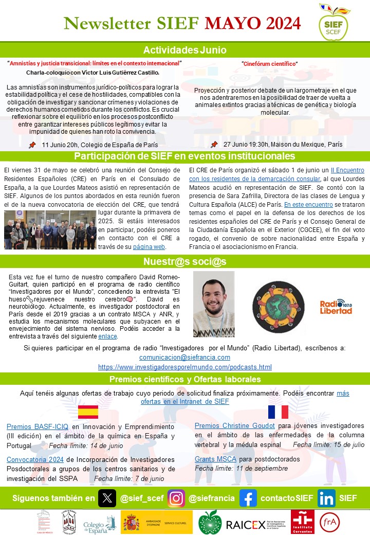 SIEF Sociedad Investigadores Españoles en Francia tweet media