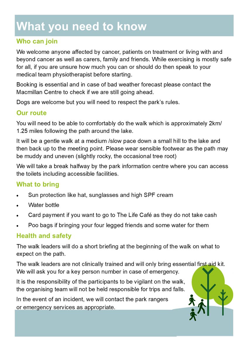 CUHMacmillan's tweet photo. 1/2 DRUM ROLL 🥁 We are launching our new initiative #ActiveThursdays supporting people affected by #cancer living in #Croydon to be more active &amp; to get together for peer support. Our first Thursday will be : Let's Walk and Talk, a monthly outing at @CrystalPalacePK 🌳🚶🚶🚶🦕 https://t.co/UZ0xFlJ6km