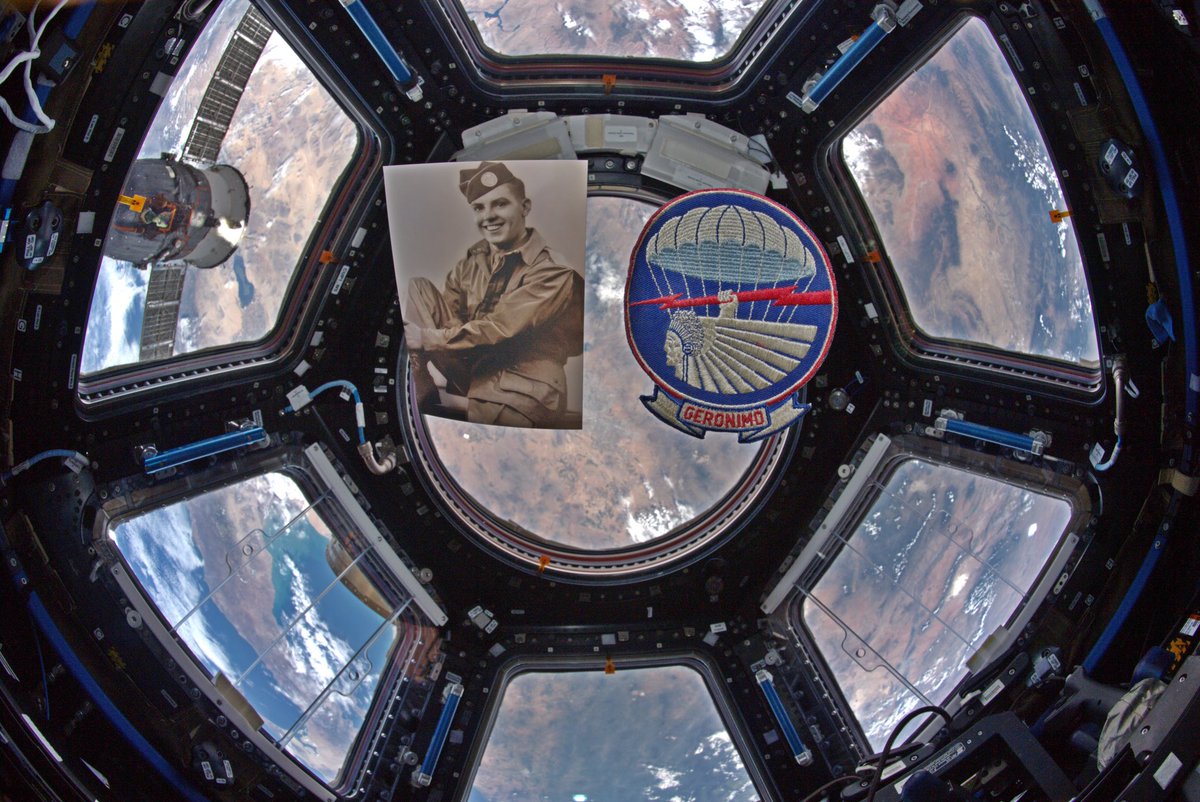 AstroDrewMorgan's tweet image. On this day, #dday , 80 years ago, allied forces began Operation Overlord, World War 2’s land invasion of Europe across the English Channel through Normandy’s coast.  My great Uncle Harry “Clink” McClintock was a brave paratrooper in the 501st Parachute Infantry Regiment, 101st…