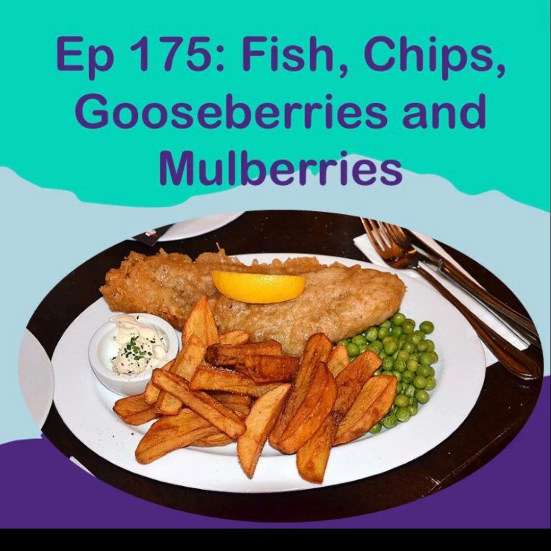 LadiesLondonPod's tweet photo. 6th June is #NationalFishAndChipDay - We love a national day at LWL hq. Of course we chat about chips. But, this year is special. This year NF&amp;C day has been moved from Friday to Thurs, to also commemorate D-day. And that's where the Mulberries and Gooseberries fit in.....🧵 https://t.co/kSiNnu32Rk