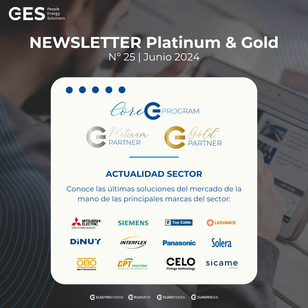 ElectroStocks's tweet image. 🔗#Instalador, conoce aquí toda la información, y ¡Súmate a la actualidad con #GES!: grupoelectrostocks.com/newsletter-ges…

#CoreProgram #ActualidadGES #instaladores #instalaciones