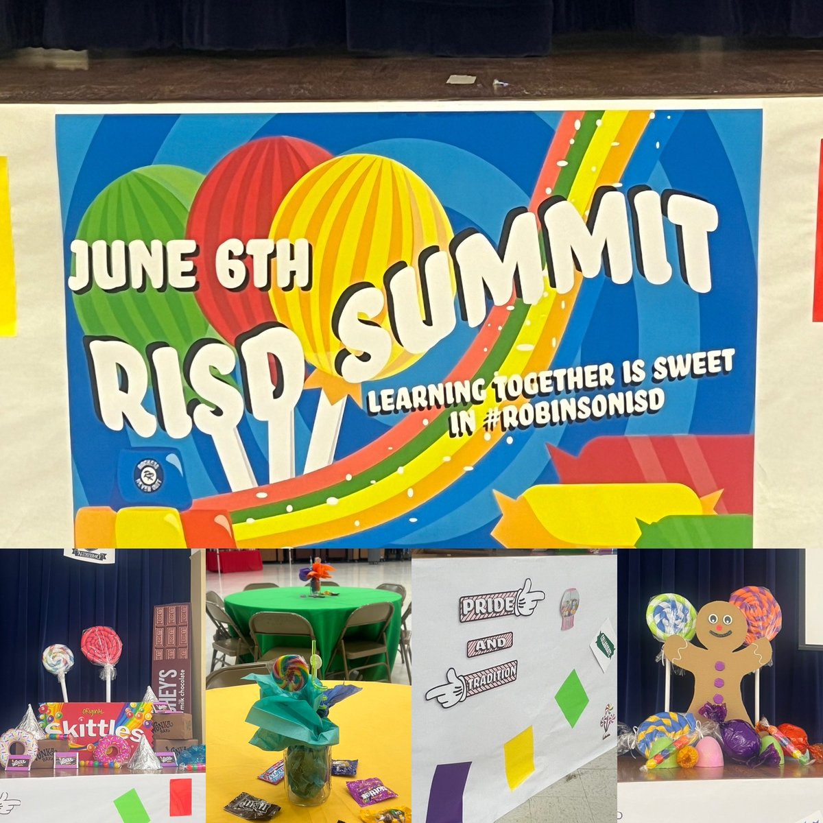 It is happening!!!! 🍭🍬#RobinsonISD learning with the best!🚀