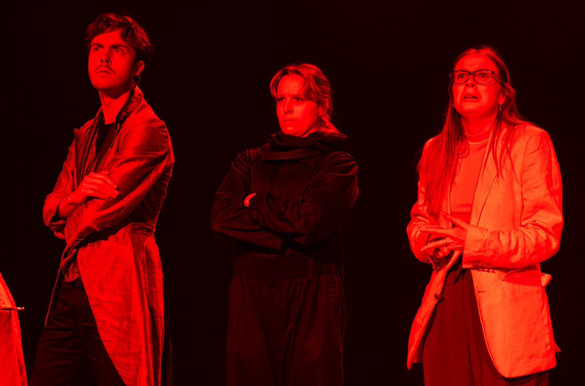 My final performance at LIPA. 
‘And For My Next Trick’ an original piece written by myself about four magicians (and a PA!). Thanks to my incredible group ‘Hit The Deck’ for making this a joy, and bringing my weird stupid ideas to life.