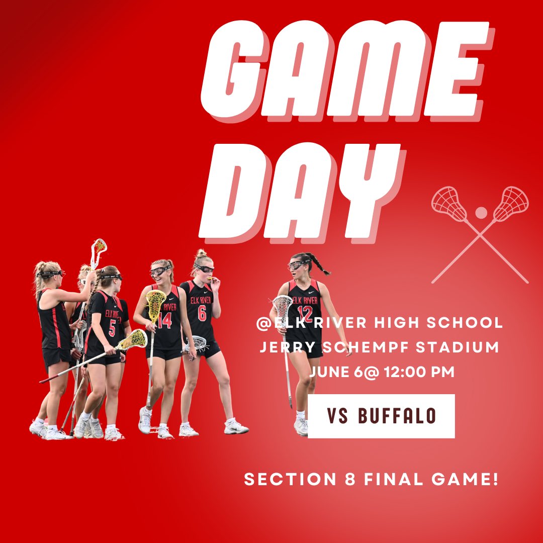 Elk River-Zimmerman Girls Lacrosse (@erzlacrosse) on Twitter photo Let’s go!! #itsgotime Let’s go!! #itsgotime
