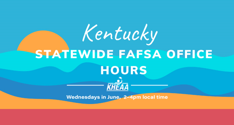 MichelleSircy's tweet photo. Hey KY students &amp; families! 
It is not too late to get help with the FAFSA! @KHEAA is offering summer office hours to support you with completing the FAFSA, corrections, issues, errors, or verification. Don't miss out!
@KyDeptofEd @KyCPE @DamienSweeney33 @ttucker1914 @apelli2 https://t.co/2cqfcinpyS