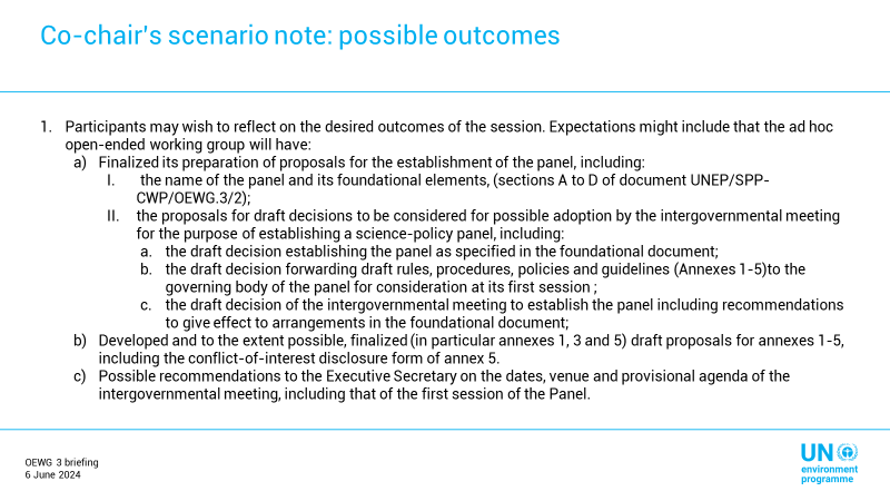 GENeva Environment Network (@genetwork) on Twitter photo <a href="/UNEP/">UN Environment Programme</a> <a href="/bafuCH/">BAFU - OFEV - UFAM - FOEN</a> <a href="/IISD_ENB/">Earth Negotiations Bulletin</a> <a href="/UruguayONUGva/">URUGUAY ONU GINEBRA</a> <a href="/NorwayInGeneva/">Norway in Geneva 🇳🇴</a> <a href="/ICCA_Chem/">ICCA</a> <a href="/cymgunep/">Children & Youth Major Group to UNEP</a> <a href="/ciel_tweets/">Center for International Environmental Law</a> <a href="/ToxicsFree/">IPEN: toxics-free</a> <a href="/IPCPch/">IPCP - International Panel on Chemical Pollution</a> <a href="/NaliniSharmaGVA/">Nalini Sharma</a> Tessa Goverse, Principal Coordinator of OEWG #SPPCWP Secretariat, provides an overview of the preparations for the upcoming #OEWG3 in #GENeva, including:
🔹 Provisional agenda & contact groups
🔹 Tentative schedule
🔹 Possible outcomes
Documents ▶️ unep.org/events/confere… <a href="/UNEP/">UN Environment Programme</a> <a href="/bafuCH/">BAFU - OFEV - UFAM - FOEN</a> <a href="/IISD_ENB/">Earth Negotiations Bulletin</a> <a href="/UruguayONUGva/">URUGUAY ONU GINEBRA</a> <a href="/NorwayInGeneva/">Norway in Geneva 🇳🇴</a> <a href="/ICCA_Chem/">ICCA</a> <a href="/cymgunep/">Children & Youth Major Group to UNEP</a> <a href="/ciel_tweets/">Center for International Environmental Law</a> <a href="/ToxicsFree/">IPEN: toxics-free</a> <a href="/IPCPch/">IPCP - International Panel on Chemical Pollution</a> <a href="/NaliniSharmaGVA/">Nalini Sharma</a> Tessa Goverse, Principal Coordinator of OEWG #SPPCWP Secretariat, provides an overview of the preparations for the upcoming #OEWG3 in #GENeva, including:
🔹 Provisional agenda & contact groups
🔹 Tentative schedule
🔹 Possible outcomes
Documents ▶️ unep.org/events/confere…