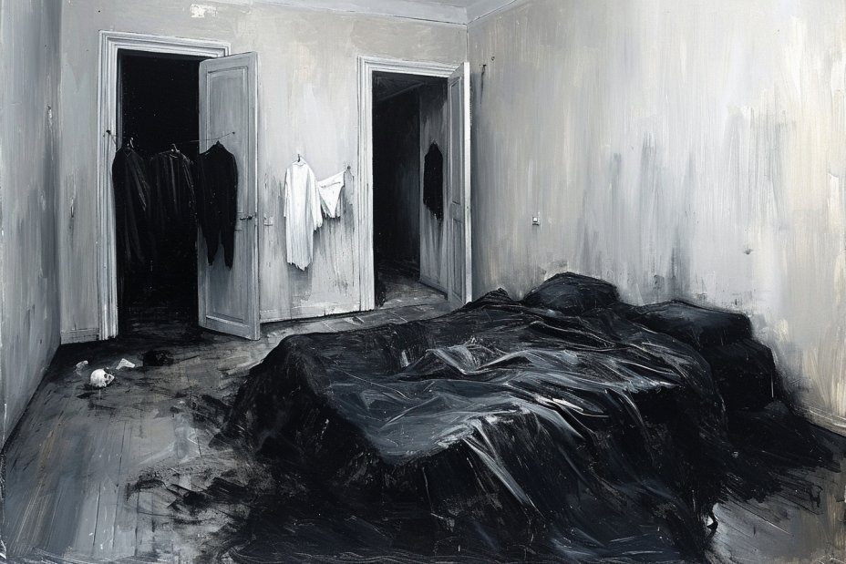 DreamsGates's tweet photo. Some of you woke up in a dream this morning next to her. 
She is the one that had been staring at us. 
She is a dream entity that few have been able to identify. 
Some call her "Dark blanket". 
She whispers her next move at you and all you can do is prepare yourself https://t.co/oYWdyEM74l
