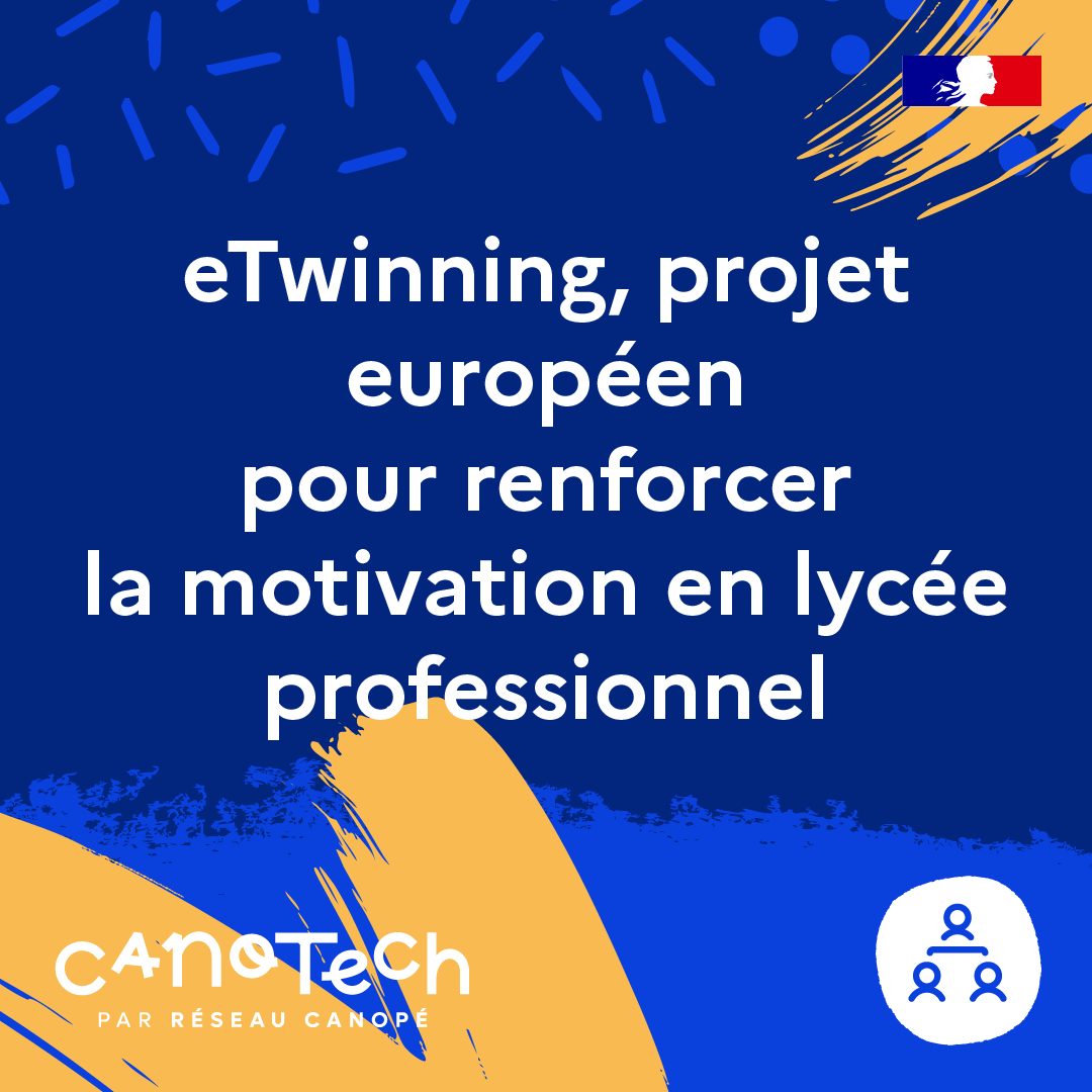 eTwinningFrance's tweet photo. 📣 Ne manquez pas notre webinaire "#eTwinning, le projet européen pour renforcer la motivation en lycée professionnel !" 🎓
🗓️ Rdv le lundi 10 juin à 15h30, inscrivez-vous dès maintenant !  🔗https://t.co/Ith37x1hqe https://t.co/ZzIMSb2fDS
