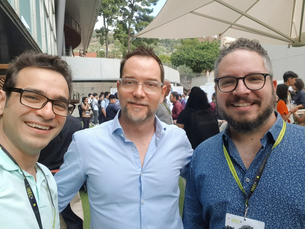 Just wrapped up an amazing #IBECNanomotors conference in Barcelona! Thank you <a href="/SamuelNanobots/">Samuel Sánchez</a> for bringing the community together for the 20th anniversary.
<a href="/JWangnano/">Joe Wang</a> <a href="/metin_sitti/">Metin Sitti</a> <a href="/PaneSalvador/">Salvador Pané Vidal</a> <a href="/maria_guix/">Maria Guix</a> <a href="/PumeraGroup/">Pumera Research Group</a> <a href="/ayusmansen/">Catalyst</a> <a href="/HamedShahsavan/">SMART-Lab</a> <a href="/Amir_UStuttgart/">Amirreza Aghakhani</a> <a href="/katheVillag/">Katherine Villa</a>