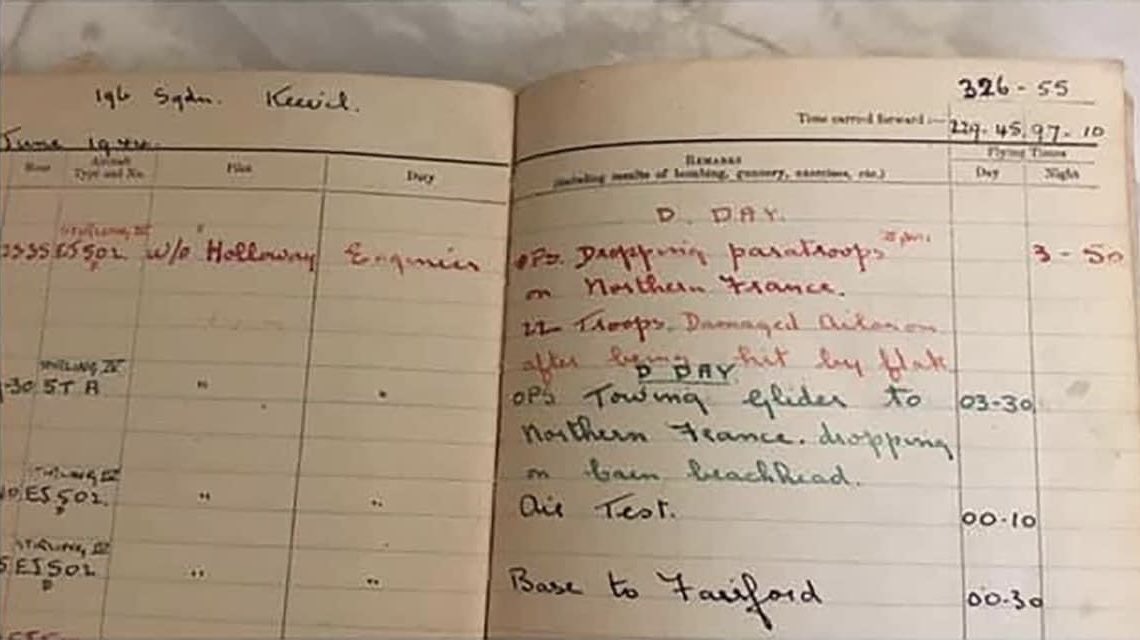 Our grandad - our hero 

RAF Flight Engineer, Eric Douglas Keen  #DDay80 #DDAY