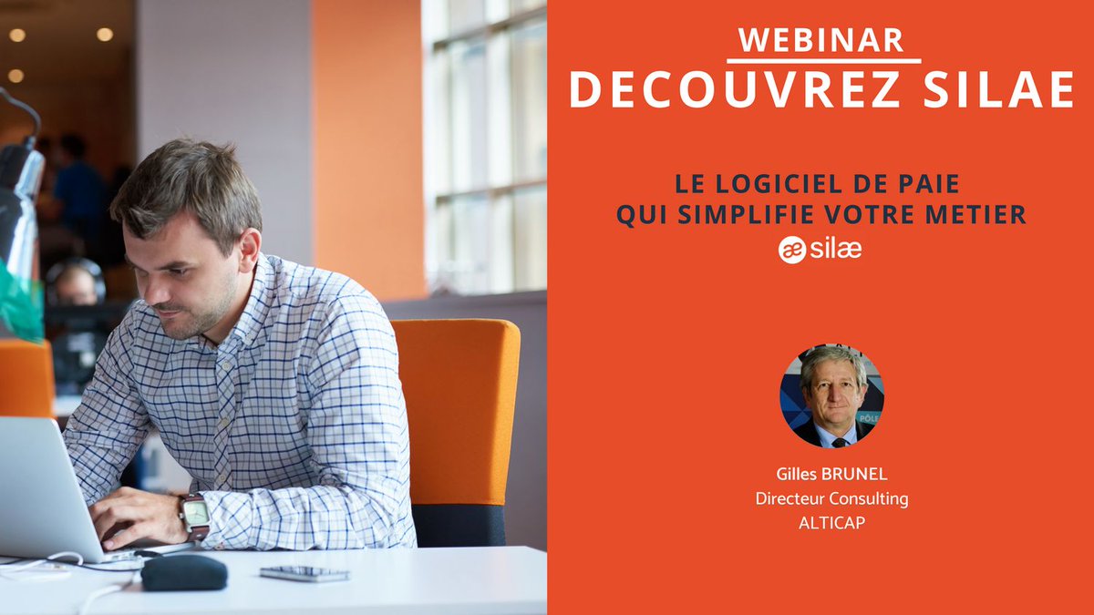 #Webinar 💻 Découvrez #Silae : le logiciel de #paie qui va simplifier votre métier !
📅 Mardi 11 juin - 14h30
🔗 Infos et inscriptions : app.livestorm.co/altigroup-1/si…

Ne manquez pas notre webinar pour tout savoir sur cet outil qui va revaloriser votre service paie !