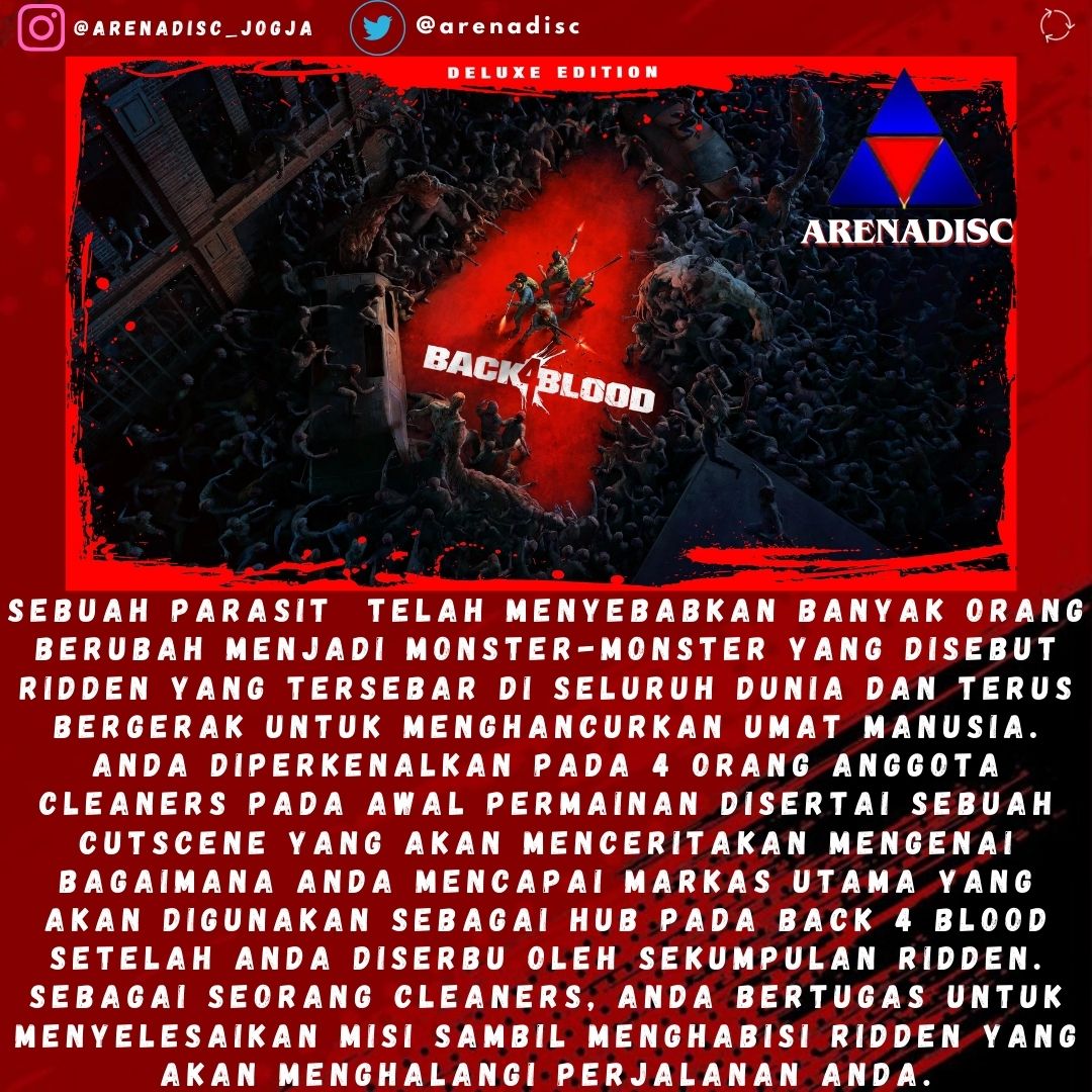 arenadisc's tweet photo. Jika Anda merupakan pemain veteran game Left 4 Dead, Anda akan segera merasa sangat familiar dengan game ini. Menggunakan formula serupa untuk stage per stagenya, B4B merupakan angin segar bagi penggemar seri lawasnya. game ini memberikan fitur yang cukup banyak untuk para newbie https://t.co/eim3tHZipG