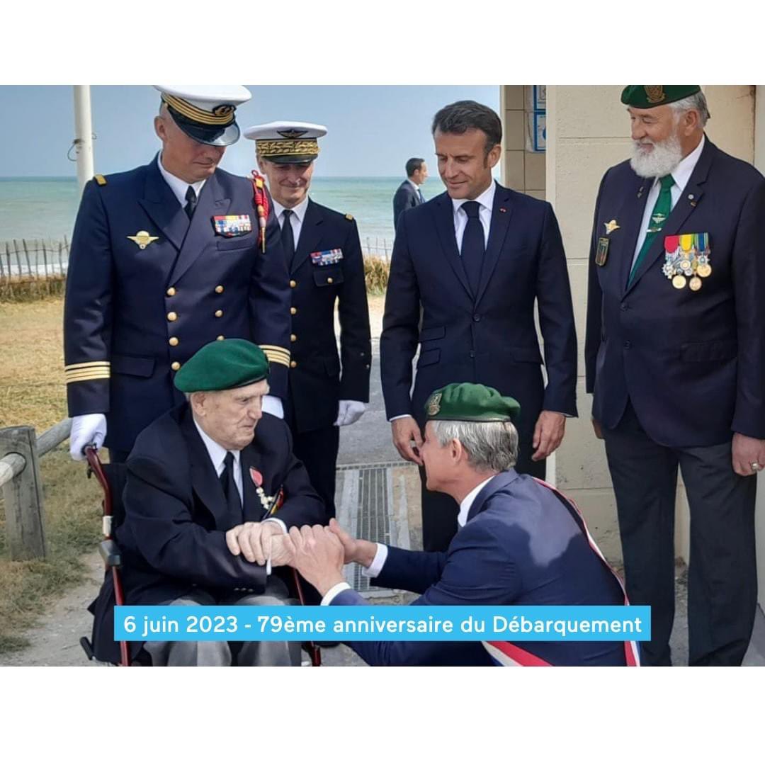 J_M_Jacques's tweet photo. #DDay80 🇫🇷La Nation rend #hommage à ces héros pour leur courage.
Pensée particulière envers L. Gauthier, dernier vétéran du #CommandoKieffer, qui nous a quitté l'an passé. Comme ses 176 frères d'armes qui débarquèrent sur Swordbeach le 6Juin19 44, nous ne l'oublierons pas 🙏 https://t.co/Yms1atXQZ7