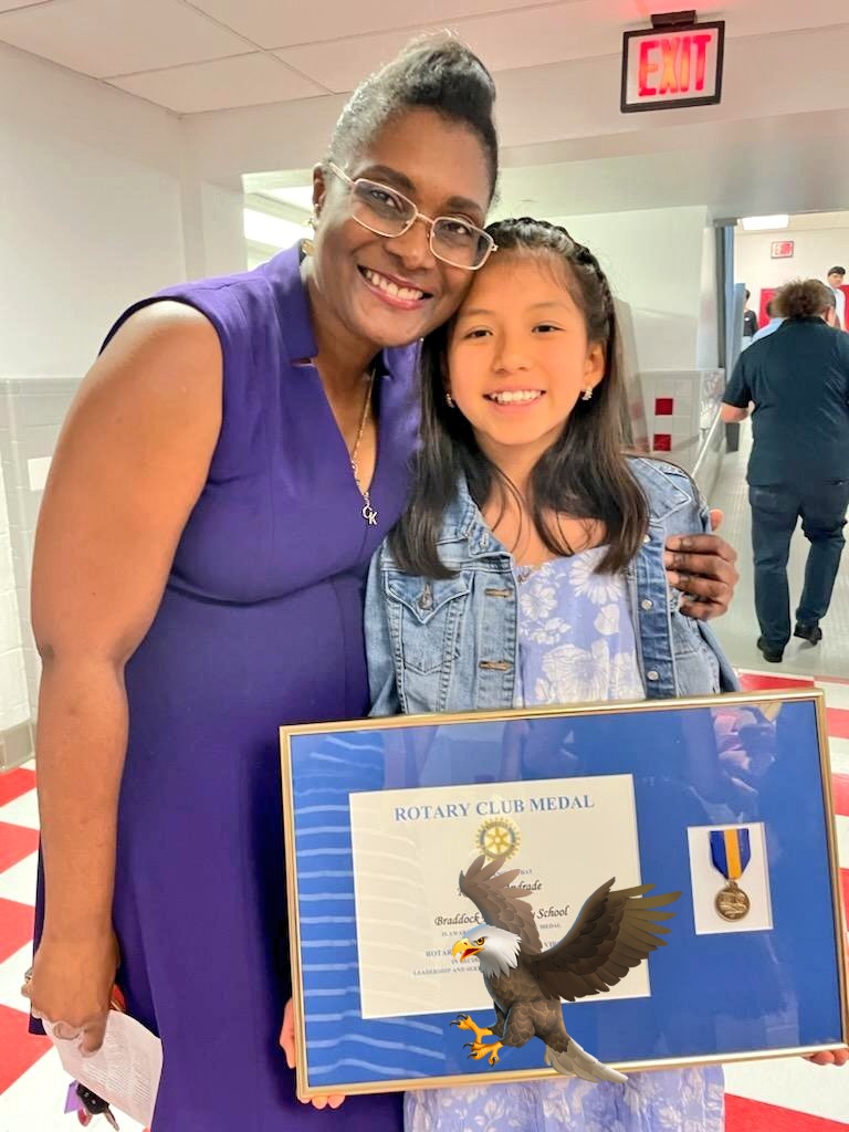 CONGRATULATIONS to this Oustanding 5th Grade Braddock Eagle!  <a href="/AnnandaleClub/">Annandale-Rotary-Club</a> Award Recipient for 2024! PROUD of you! <a href="/fcpsnews/">Fairfax Schools 🌟</a> <a href="/FCPSRegion6/">FCPS Region 6</a> <a href="/AcademyFcps/">Student Leadership Academy FCPS</a> <a href="/BE_eXSTREAM/">BE XSTREAM</a> <a href="/fcpsES/">FCPS en Español</a> <a href="/fcpsaap/">FCPS AAP</a> <a href="/FCPS_GCP/">FCPS Global Classroom Project</a> @ARosieRiveter <a href="/codeVirginia/">CodeVA</a> <a href="/MathOlympiads/">Math Olympiad</a> <a href="/DualLangSchools/">DualLanguageSchools</a> <a href="/AnnandaleToday/">Annandale Today</a>
🎉🎊🦅💙🎖