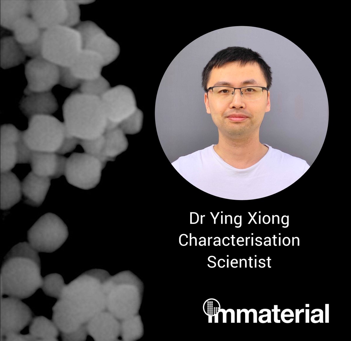 Very excited to have Dr <a href="/Ying_Xiong_/">Ying Xiong</a> join us as #PorousMaterials #Characterisation Scientist! 🥳
