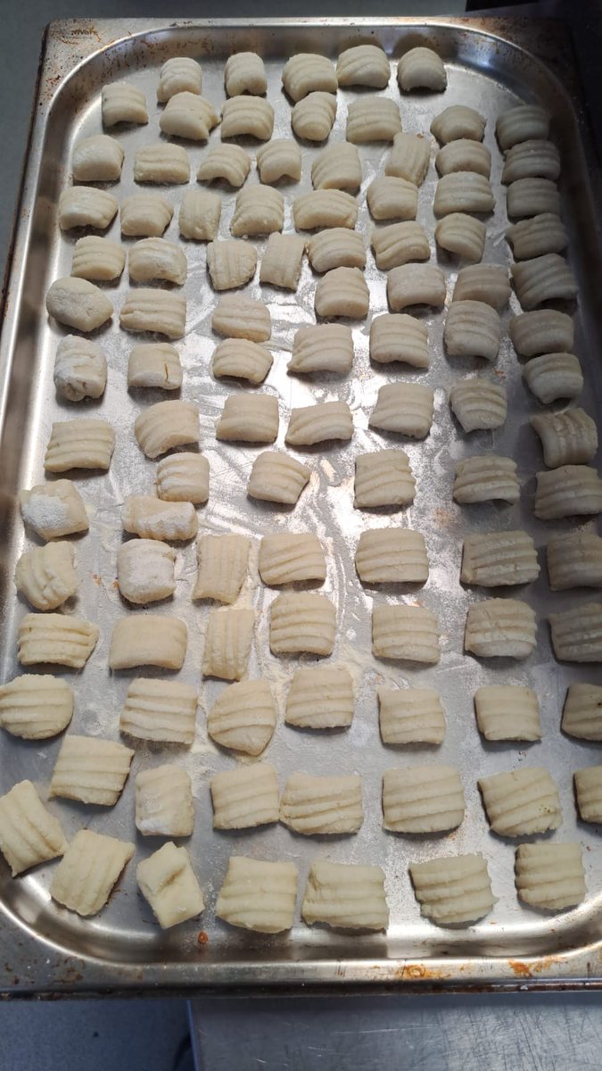 CareTradeUK's tweet image. @CareTradeUK participants hard at work in our #workingkitchen on day 1 of the #pasta making course. 
 #notjustwork ##lifeskills #foodsoftheworld @AHOYofficial