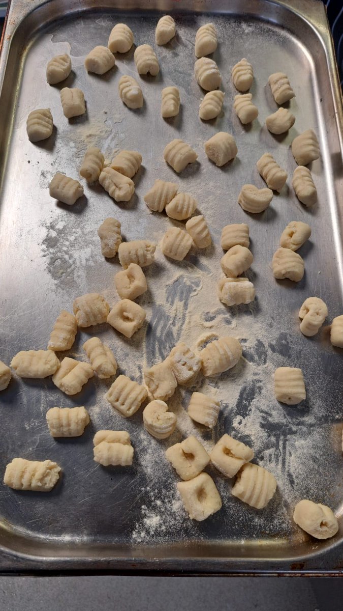 CareTradeUK's tweet image. @CareTradeUK participants hard at work in our #workingkitchen on day 1 of the #pasta making course. 
 #notjustwork ##lifeskills #foodsoftheworld @AHOYofficial