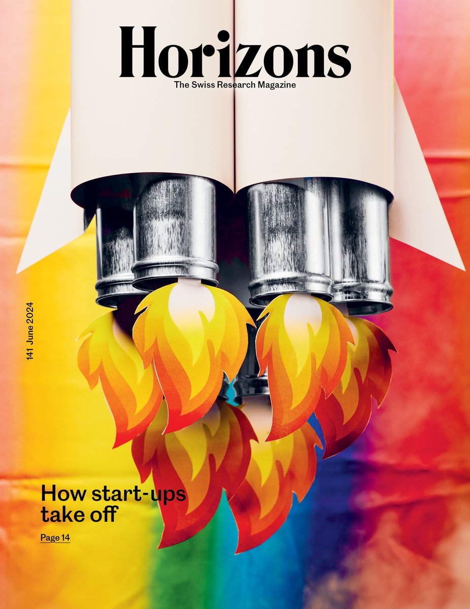 Living off your own ideas💡 while bettering the world 🌍: Many researchers dream of taking to the skies with their own company. The newest issue of Horizons is keeping its feet firmly on the ground to tell you all about the booming 🇨🇭Swiss spinoff scene.👇
horizons-mag.ch