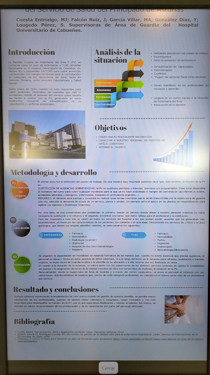 Algunos de los trabajos científicos presentados en #34ANDE por enfermeras asturianas
#orgullo