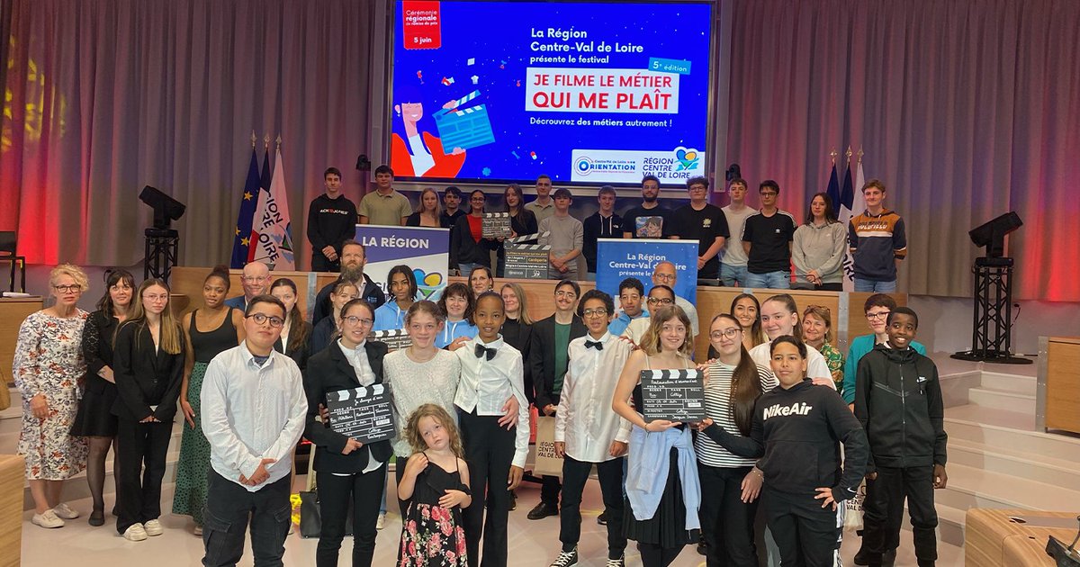 orientationcvl's tweet image. #metiers
🏆 Concours #JFLMQMP

🎬 8 vidéos ont été primées au niveau régional !
Retrouvez tous les gagnants sur le site Orientation de la région Centre-Val de Loire !
ℹ️ Info : tinyurl.com/34e9yacf

#Jefilmelemétierquimeplait