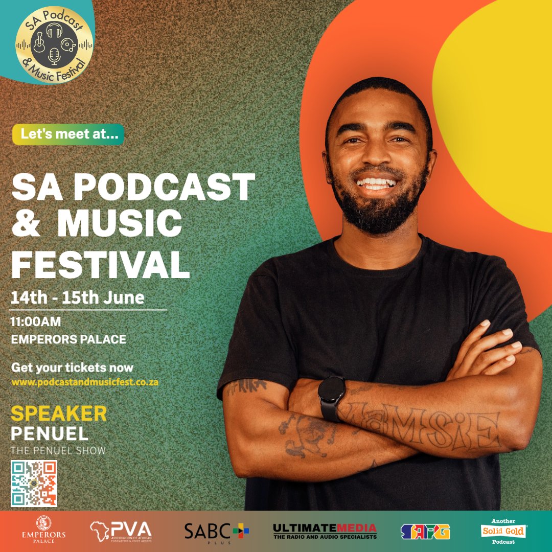 EmperorsPalace's tweet photo. Prepare to be inspired by some of South Africa’s most influential podcasters, thought leaders, and musicians. Our diverse lineup covers a wide range of genres and interests.
Book your tickets now: https://t.co/FP9vJvFehm
#pmfest #emperorspalace https://t.co/wszBSLx1oy