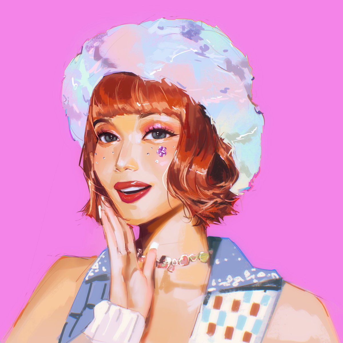 artofakuwa's tweet photo. Salamen salamen sanay mapansin ng ating @bini_gwen 🥹

First fanart in a looong time! Hi!

#bini #binigwen https://t.co/N8B2cdKlgY