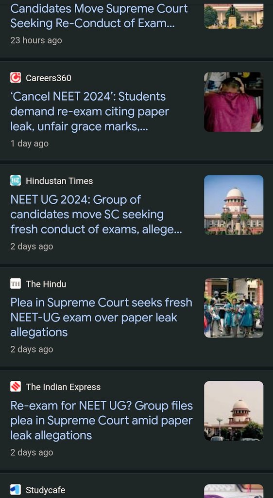 AnkitRajSharmaZ's tweet photo. NTA is playing with the future of students.
Elections toh aate jate rahengi, but if any student commits suicide because of the #NEET2024 result, their parents will lose them forever.
Once, take your eyes on this matter too.
#NEET_परीक्षा_परिणाम #NTA #scam https://t.co/Gr8dE3Cmin