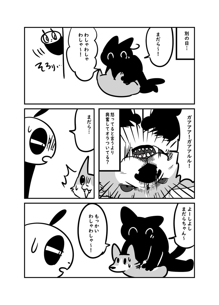 プリティーコーギーまだらくんの裏の顔 2/2 