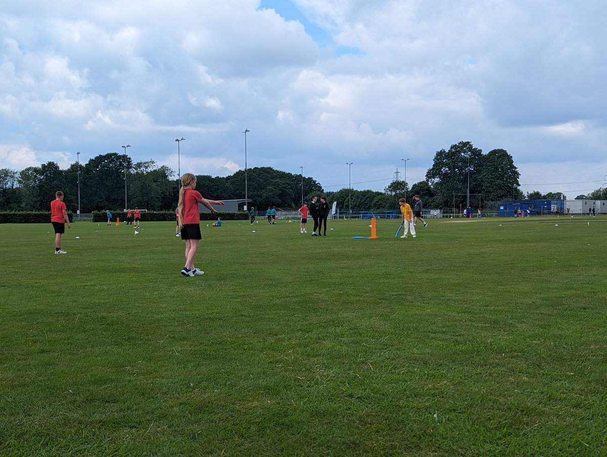 Annual cricket tournament with the Year 5's and 6's today. Summer is finally here!