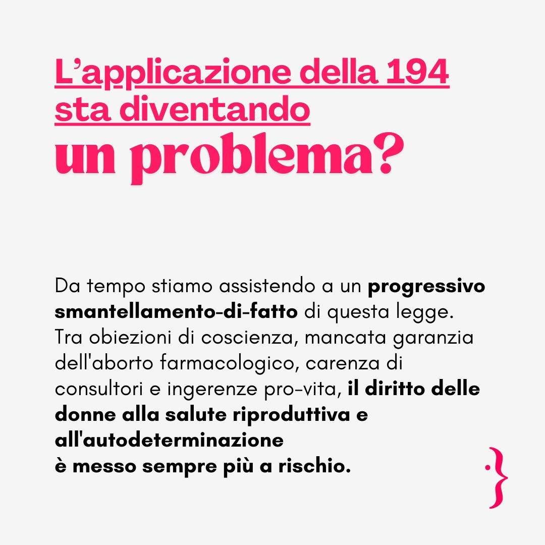 diredonneinrete's tweet photo. Tra obiezioni di coscienza, disparità terrritoriali, mancata garanzia dell'aborto farmacologico, carenza di consultori e ingerenze pro-vita, il diritto delle donne alla salute riproduttiva e all'autodeterminazione è messo sempre più a rischio. 

#provitamea #IVG #legge194 https://t.co/RjASGzuS2p