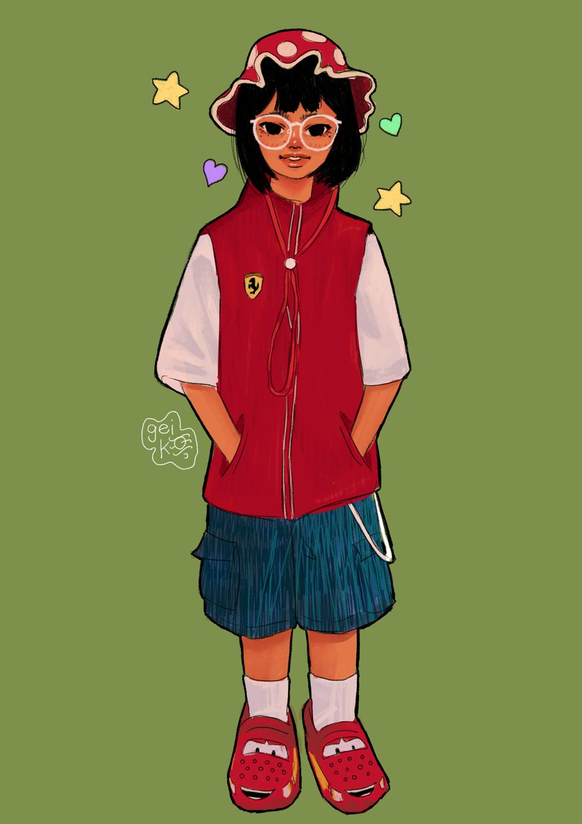 geikulay's tweet photo. drew my last band gig outfit 🍄
for star anik 1st anniversary ⭐️

📷 by: @ellyphantart https://t.co/99HcnPshU4