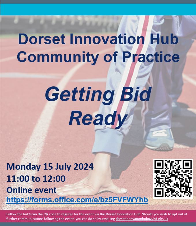 Jaime Ella Guercio (@jaimeella) on Twitter photo Book your place on the next #DorsetInnovationHub Community of Practice event on 15 July. Learn more about how we can proactively be in the best possible position for health & care funding bids with tight deadlines. <a href="/KatherineMay626/">Katherine Misun</a> forms.office.com/e/bz5FVFWYhb Book your place on the next #DorsetInnovationHub Community of Practice event on 15 July. Learn more about how we can proactively be in the best possible position for health & care funding bids with tight deadlines. <a href="/KatherineMay626/">Katherine Misun</a> forms.office.com/e/bz5FVFWYhb