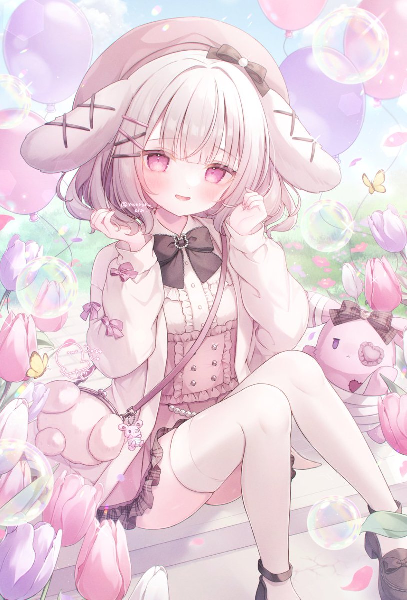 Post by おもち もなか🐰 on X: 🤍🐰🩷