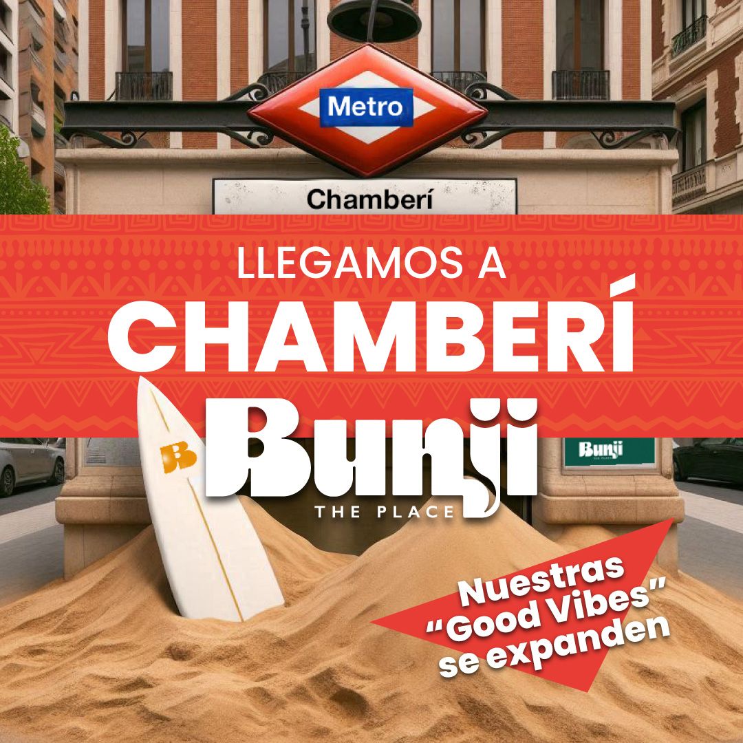 Bunjitheplace's tweet photo. ¡Aterrizamos en Chamberí! Visita ya nuestro nuevo local en la calle Alburquerque 8, ¡Con el mismo buen rollo, el delicioso sabor de nuestros platos y... SORPRESA, nuevas burgers exclusivas de este nuevo establecimiento.

¡No esperes más!
https://t.co/ShunT1mvYI https://t.co/zKoAMbzOH7