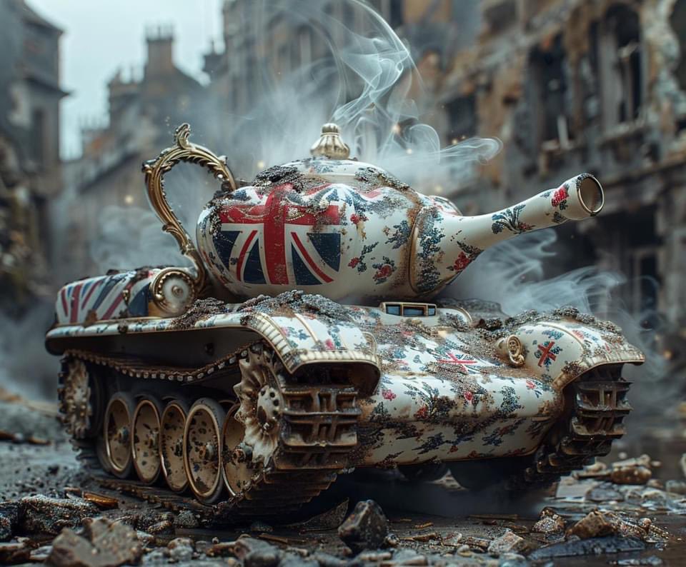 Good morning 🌞 

A British tank, according to AI