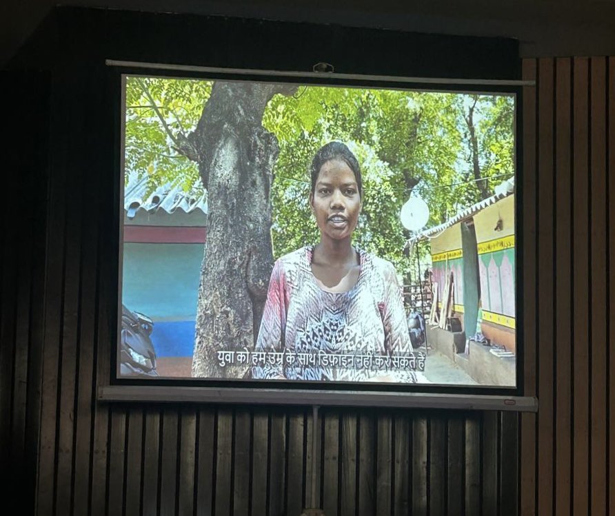 The session on ‘Yuva Kon Hai?’, moderated by Purnima, started with a film that takes a deep dive into the question.

It bore witness to a powerful sharing—where the youth talked about their lives, likes and dislikes, and the experiences unique to them.

#YuvaSamvad