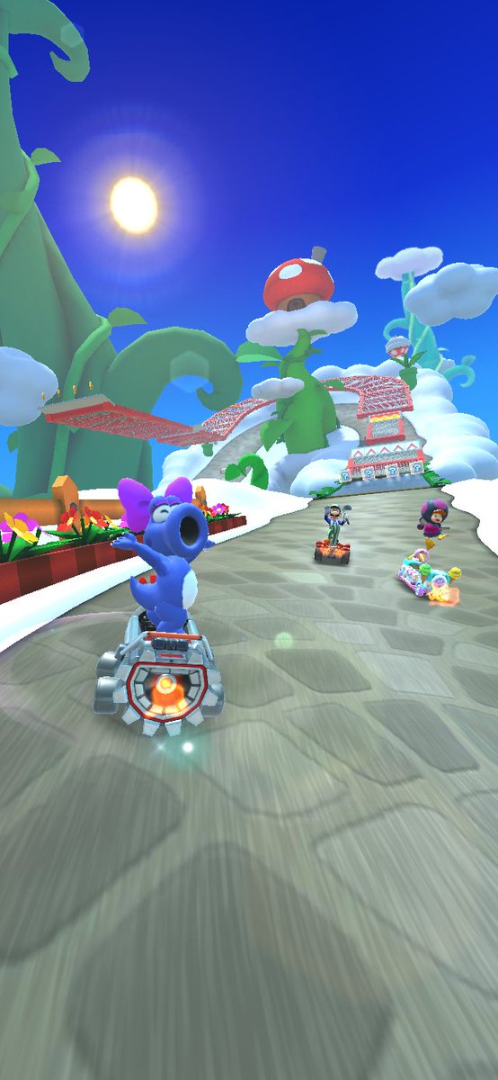 AlvinSa50495218's tweet photo. This is a great performance to Penguin Toadette, Daisy Fairy and Luigi Golf on auto mode in the GBA Sky Garden
#MKTPerfectShot #toadette #daisy #princessdaisy #fairydaisy #daisyfairy #luigi #mario #mariokart #mariokarttour #mkt #mariokart8 #mariokart8deluxe #mk8 #mk8d #nintendo https://t.co/3vzqyU0lH2