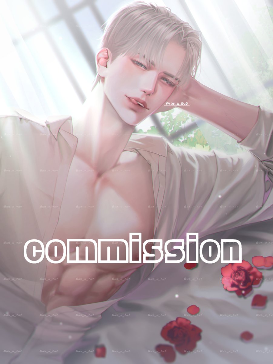 커미션 작업했습니다. 신청해주셔서 감사합니다! 🤍🌹