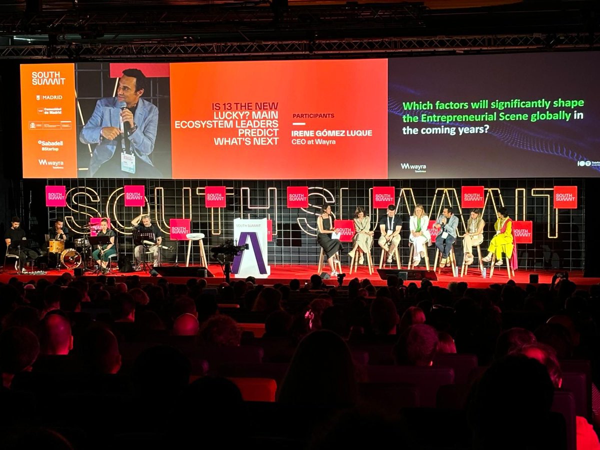 SeedRocket (@seedrocket) on Twitter photo Hemos asistido al panel "Is 13 the New Lucky? Main Ecosystem Leaders Predict What's Next" de la mano de
<a href="/yolandapss/">yolanda pérez sáez</a> (<a href="/BStartup/">BStartup</a>); Irene Gómez (<a href="/Wayra/">Wayra</a>), <a href="/nogueras_marta/">Marta Nogueras</a> (<a href="/lanzaderaes/">Lanzadera</a>); <a href="/jemonleon/">jesus monleon</a> (<a href="/seedrocket/">SeedRocket</a>); <a href="/sofiabenjumea/">sofia benjumea</a> (<a href="/GoogleStartupES/">Google for Startups - Spain</a>) Antonio Iglesias (<a href="/EndeavorSpain/">Endeavor Spain</a>) y Hemos asistido al panel "Is 13 the New Lucky? Main Ecosystem Leaders Predict What's Next" de la mano de
<a href="/yolandapss/">yolanda pérez sáez</a> (<a href="/BStartup/">BStartup</a>); Irene Gómez (<a href="/Wayra/">Wayra</a>), <a href="/nogueras_marta/">Marta Nogueras</a> (<a href="/lanzaderaes/">Lanzadera</a>); <a href="/jemonleon/">jesus monleon</a> (<a href="/seedrocket/">SeedRocket</a>); <a href="/sofiabenjumea/">sofia benjumea</a> (<a href="/GoogleStartupES/">Google for Startups - Spain</a>) Antonio Iglesias (<a href="/EndeavorSpain/">Endeavor Spain</a>) y