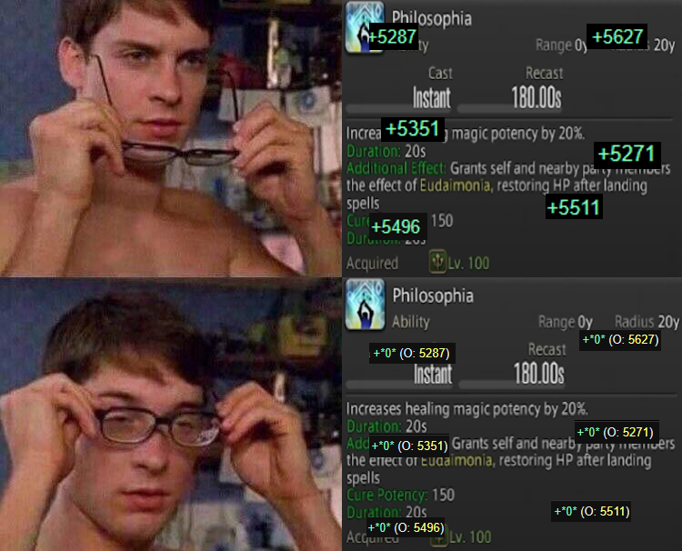FFXIVMomo's tweet photo. Expectations vs Reality https://t.co/q3WS5sjHS2